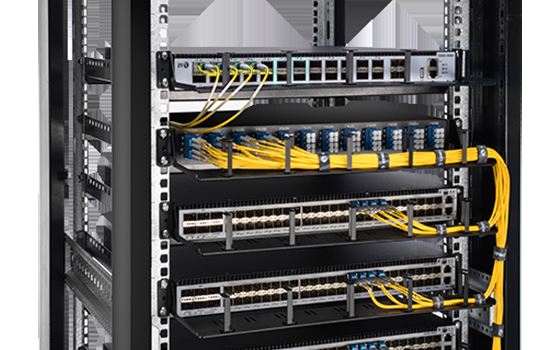 product-240-150 12-core MTPMPO backbone jumper and 40G adapter panel realize 10G to 40G network upgrade