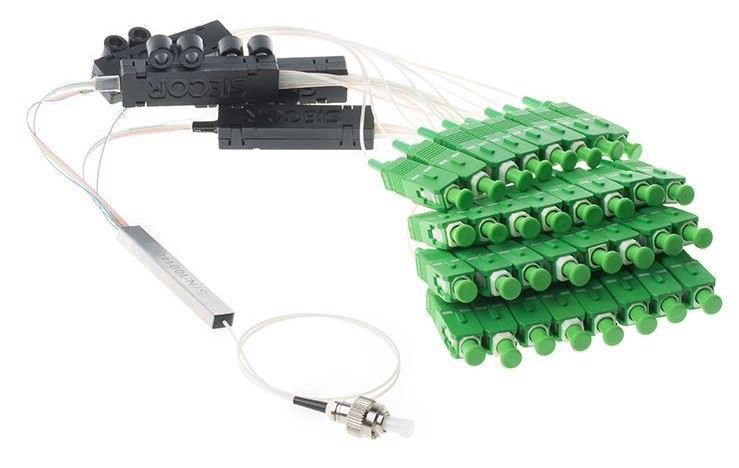 Even split optical power