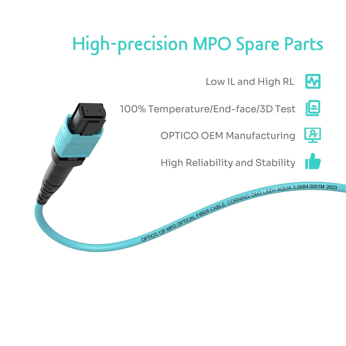 24 Fiber MTP Patch Cord