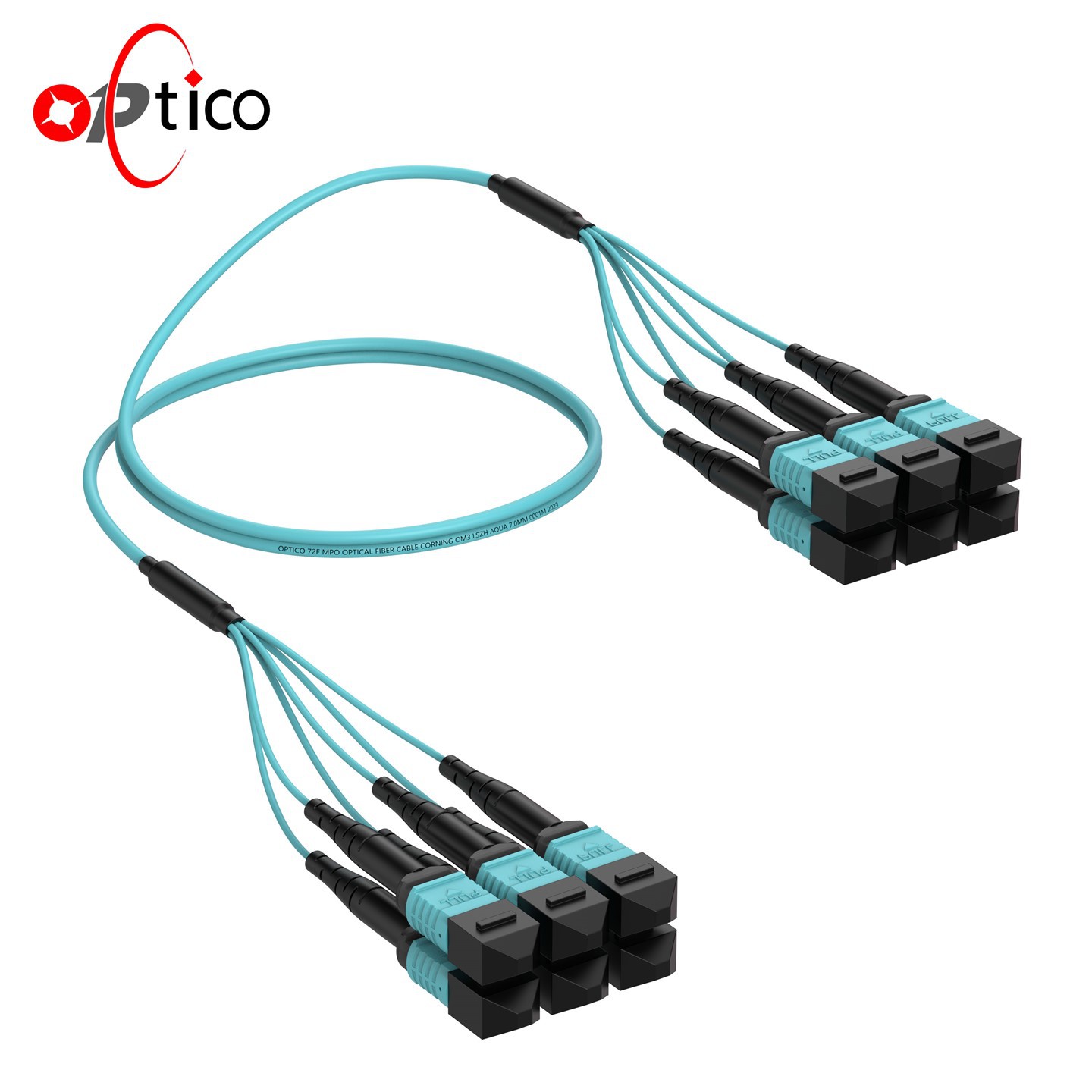 72F MTP MPO Fiber Cable OM3
